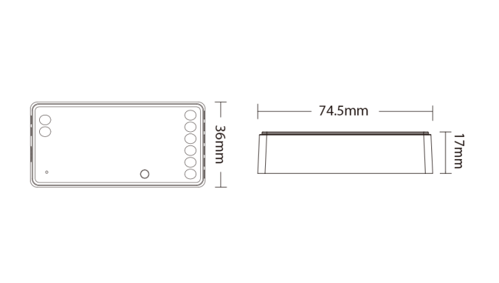 MIBOXER SPIR3 3 in 1 SPI LED Controller (2.4GHz) - Image 3