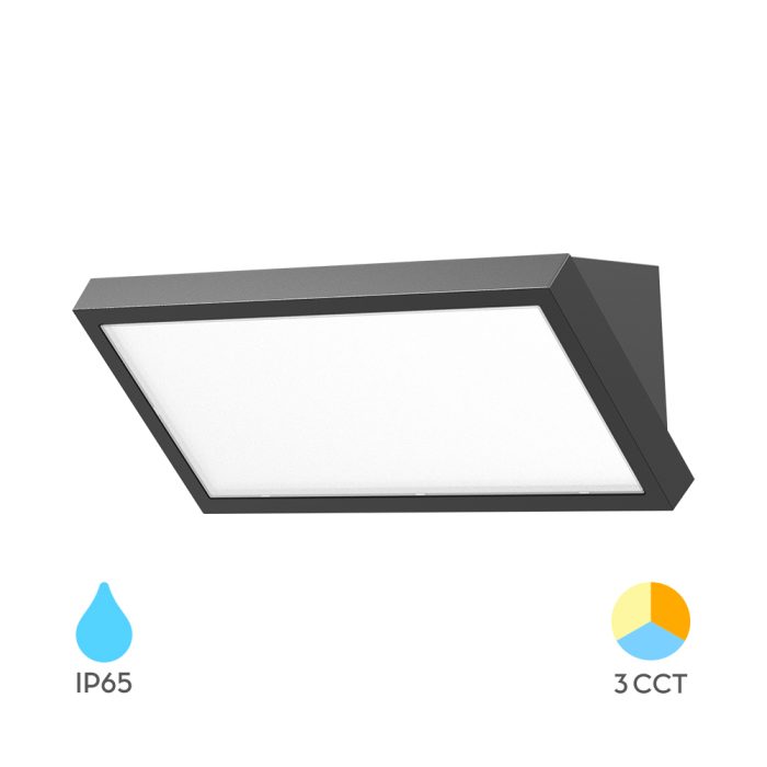 ZIDNA SVETILJKA 20W IP65 SIVA - Image 1