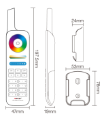 MI LIGHT FUT086 8-Zone LoRa 433MHz Remote Control BELI - Image 4