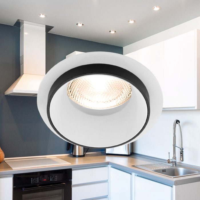 Alfa E RND GU10 Spotlight – White / Black - Image 2