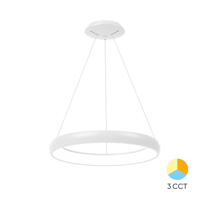 Bella MLP PD RND 46W 3in1 IP20 Ceiling Light – White / Black / Gold - Image 1