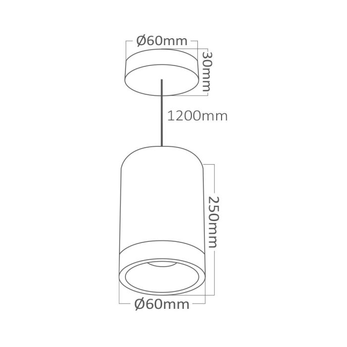 Beta 6020 PD RND GU10 Visilica - Image 6