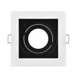 Beta A SQR-1D GU10 Spotlight – White / Black - Image 4