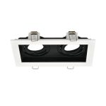 Beta A SQR-2D GU10 Spotlight – White / Black - Image 3