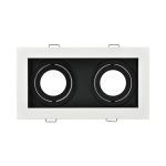 Beta A SQR-2D GU10 Spotlight – White / Black - Image 4