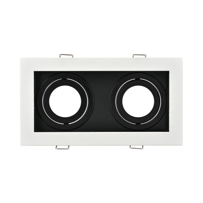 Beta A SQR-2D GU10 Spotlight – White / Black - Image 4
