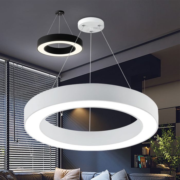 Blade SLP PD Ø400 mm 36 - 45W LED plafonjera – 3 in 1 CCT, bela, viseća montaža - Image 2