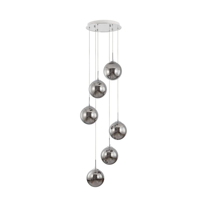 S003R 6H G9 Pendant Light – Smoky – Decorative Glass - Image 3