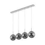 S003S 4H G9 Pendant Light – Smoky – Decorative Glass - Image 4