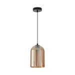 S004R 1H E27 Pendant Light – Amber – Decorative Glass - Image 3