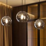 S005R 1H E27 Pendant Light – Smoky – Decorative Glass - Image 2