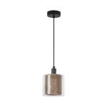 S008R 1H E14 Pendant Light – Cooper – Decorative Glass - Image 3