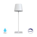 Tower 1 3000K Rechargeable Stona Lampa – White / Black