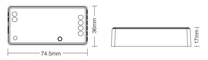 MIBOXER FUT037W+ 3 in 1 LED Strip Controller (WiFi+2.4G) - Image 5