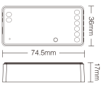 MIBOXER FUT035W+ 2 in 1 LED Controller (WiFi+2.4G) - Image 3