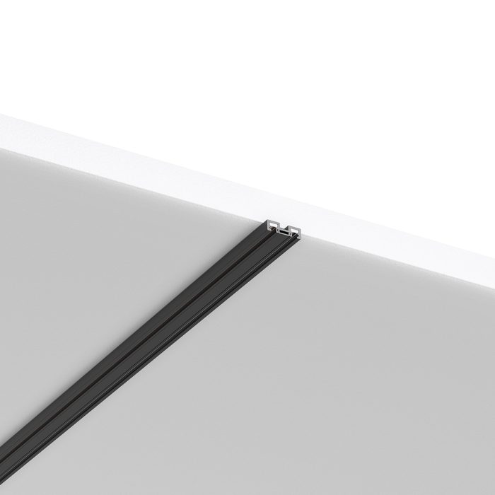 Ultra slim Magnetna šina nadgradna 48V - crna - Image 1