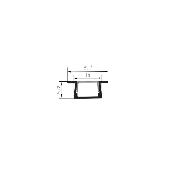 Alu profil L618 - Image 1