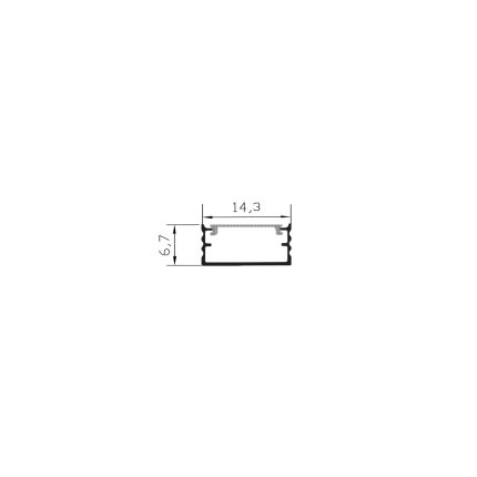 Alu profil L506-3HB