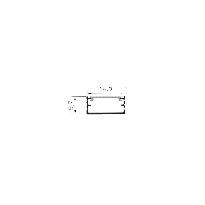 Alu profil L506-3HB - Image 1