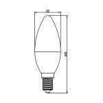 LED SIJALICA E14 5W - Image 2