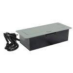 POP-UP grafitna nameštajska priključnica dvostruka + USB Tip-A+Tip-C 5V 2.1A 10W, 16A 250V-3600W - Image 3