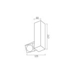 Plafonska lampa Lumen Longa - Slika 2