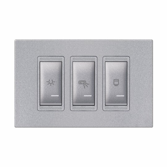 83 Aling Experience univerzalni set sklopki za kupatilo 3x16A 72310 - Slika 4