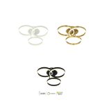 LED plafonska lampa Luxora Trio