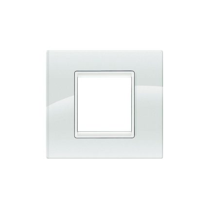 Maske (staklo) kristal belo