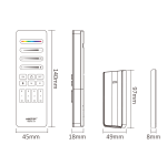 Miboxer C10 4-zonski daljinski upravljač za SPI LED TRAKU - Slika 5