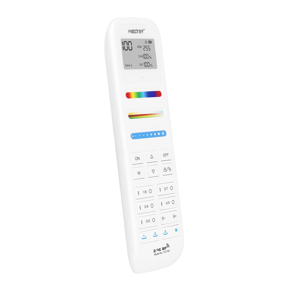 fut100remote Miboxer FUT100, 100- zonski RGB+CCT daljinski upravljač - Slika 1