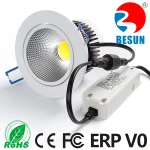 Klasik ugradna COB LED svetiljka 10W, izrez Ø95 mm – slika 2