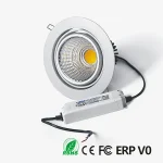 Klasik ugradna COB LED svetiljka 20W, izrez Ø170 mm – slika 1