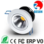 Klasik ugradna COB LED svetiljka 6W, izrez Ø75 mm – slika 2