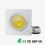 Kvadra ugradna COB LED svetiljka 1×10W – slika 2