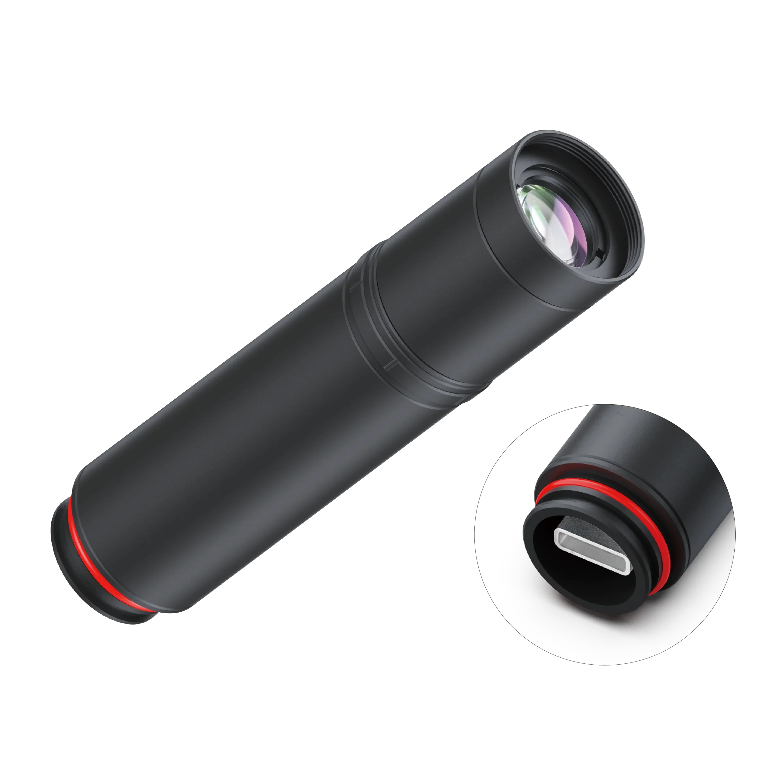 Optika K MicroLED projekciono sočivo Ø18 mm, snop do 36° – slika 1 Optika K MicroLED projekciono sočivo Ø18 mm, snop do 36° – slika 1