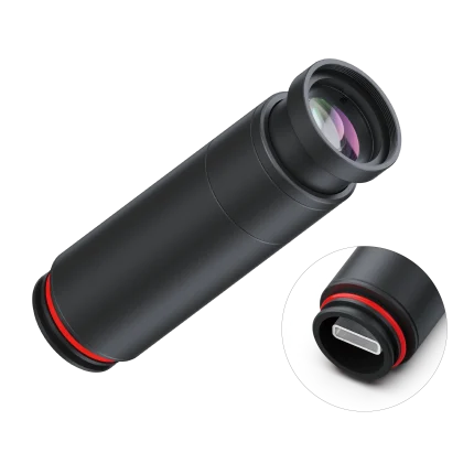 Optika K MicroLED projekciono sočivo Ø28 mm, snop do 55° – slika 1
